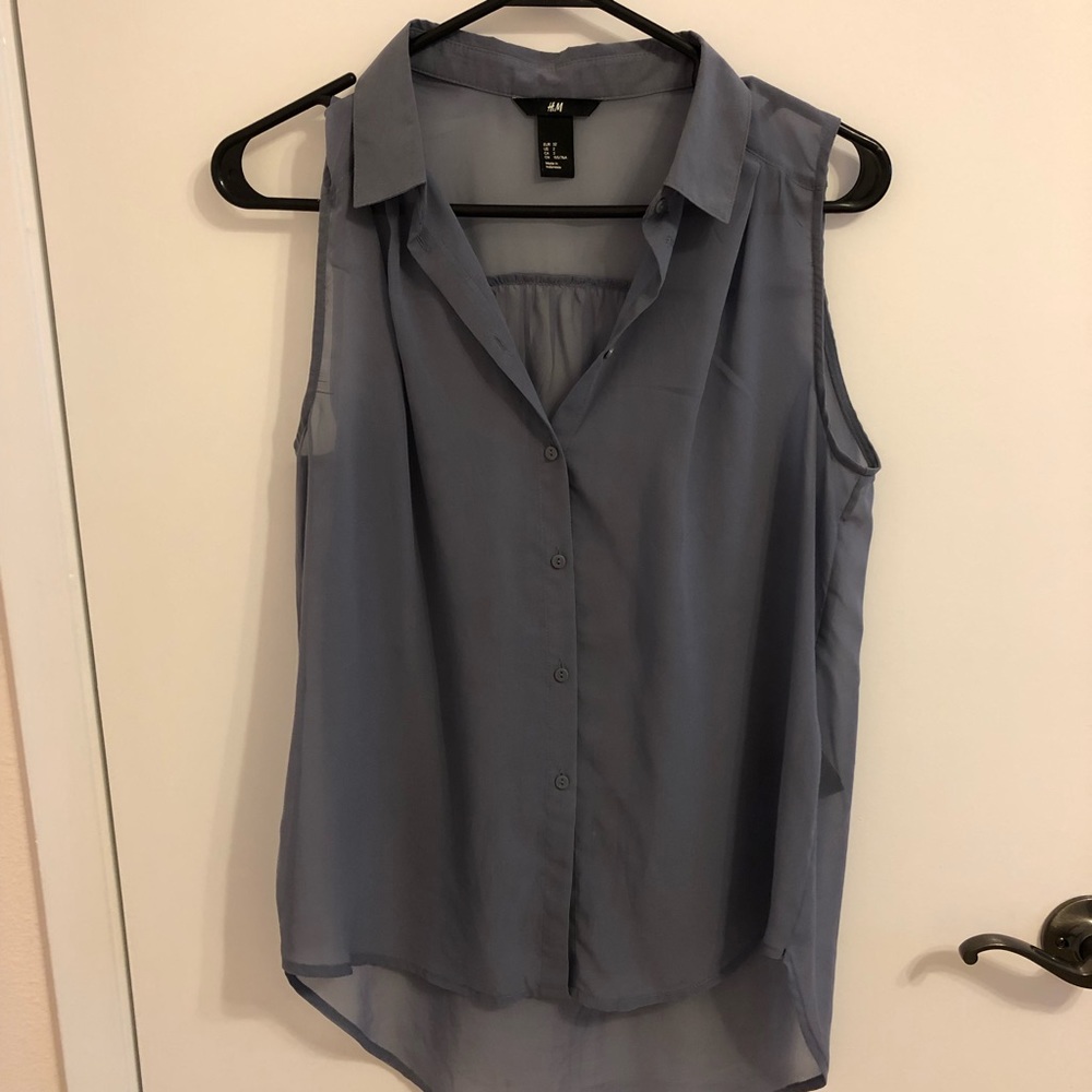Sleeveless Chiffon Blouse ($15 for 2)